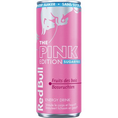 Red Bull Pink Edition Suikervrij