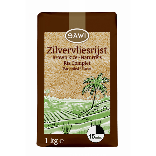 SAWI ZILVERVLIES RIJST 1KG