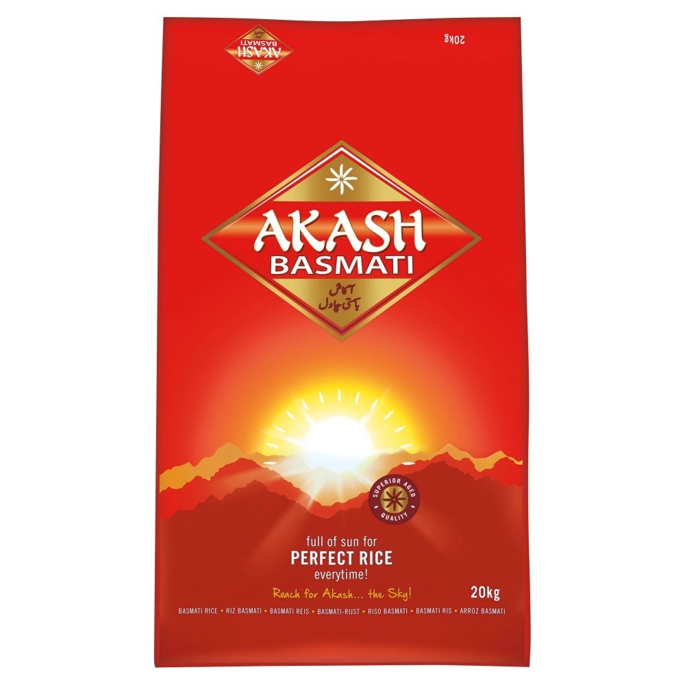 AKASH BASMATI RIJST 20KG