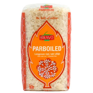 BRAVO PARBOILED RIJST 4KG