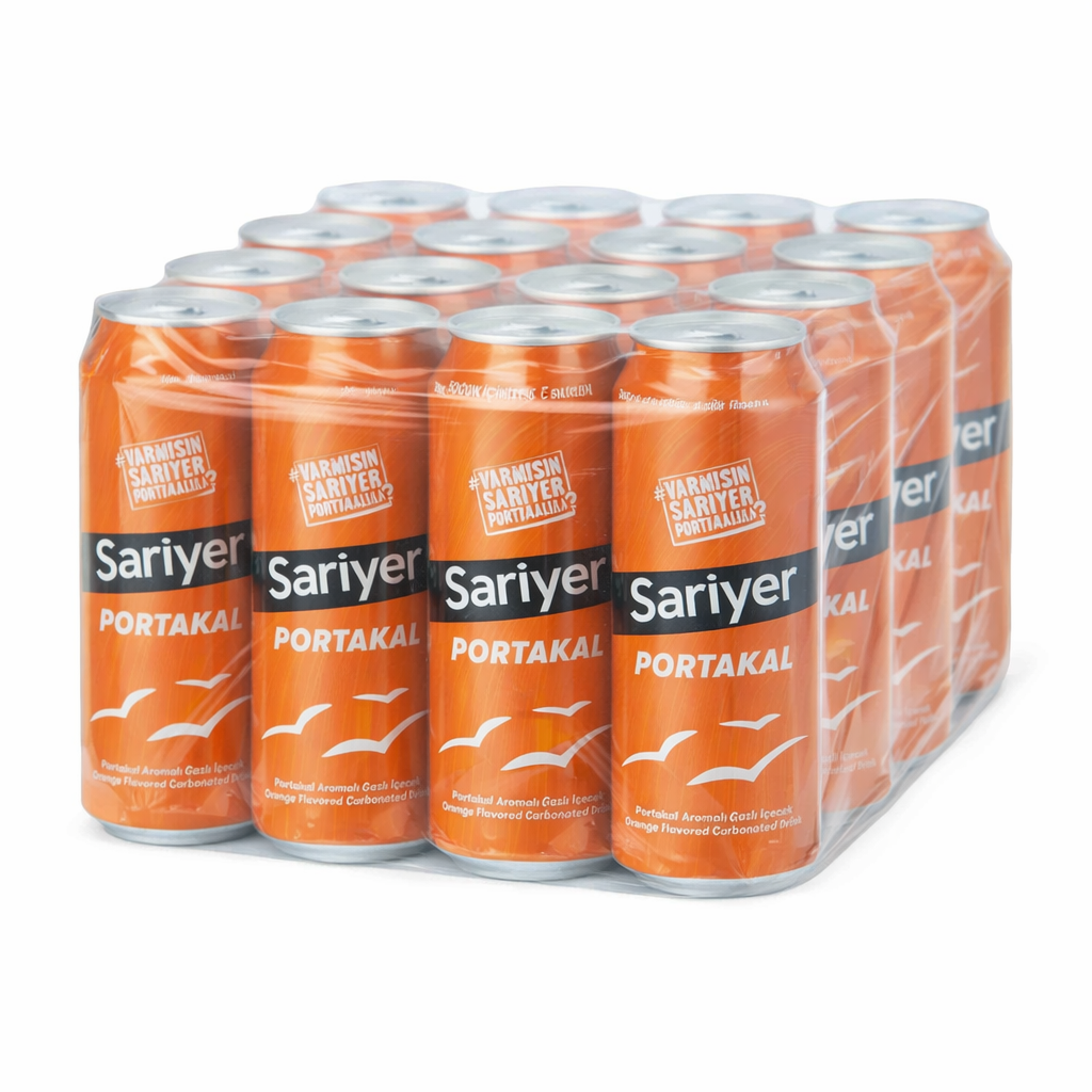 Sariyer Sinaasappel 330ml Blik (24 stuks)