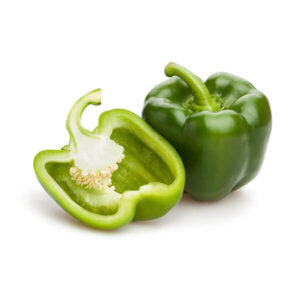 Gesneden paprika Groen
