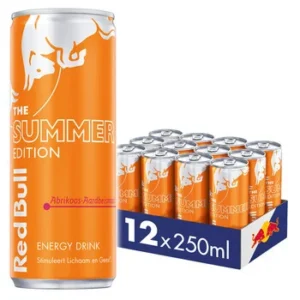 Red Bull Edition Abrikoos Aardbei Oranje 12x 25cl