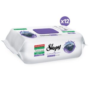 Sleepy Paars Mountain Extra Reiniging Wit - 100 stuks